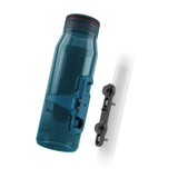 Fidlock TWIST Trinkflasche 700 ml Life – Set (mit Bottle Connector, mit Bike Base). Clear Dark
