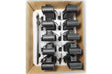ABUS Faltschloss Bordo 6000K/90 schwarz schwarz / Falt
