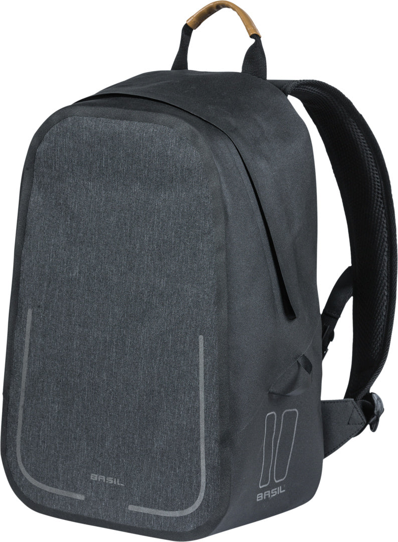 Basil Urban Dry Fahrradrucksack charcoal melee