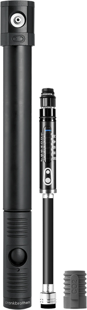 Crankbrothers Klic HP Gauge w/CO2 inflator black black