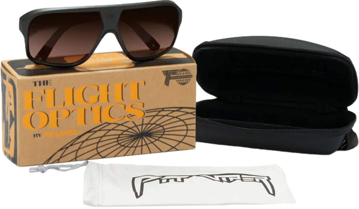 Pit Viper The Bankroll Fade Flight Optics Brown Fade