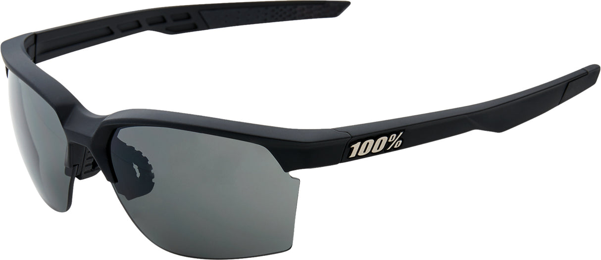Brille Sportcoupe Soft Tact Black-Smoke Lens + Clear Lens Included