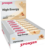 Sponser High Energy Bar, SALTY NUT Display (30 x 45 g)