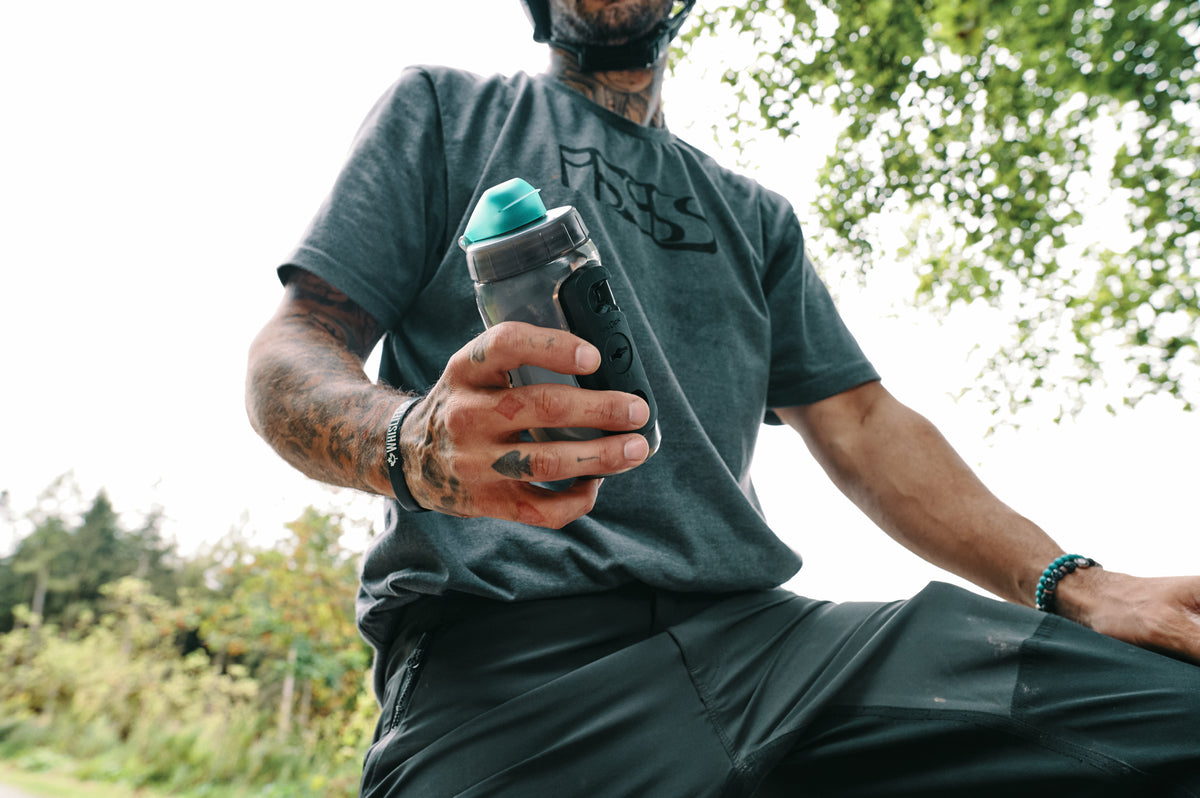 Fidlock TWIST Trinkflasche 450 ml antibakteriell – Single (mit Bottle Connector, ohne Bike Base)