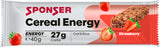Sponser Cereal Energy Bar, STRAWBERRY Display (20 x 40 g)