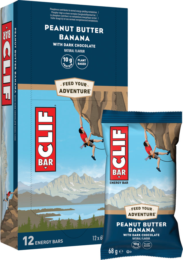 CLIF BAR Peanut Butter Banana Dark Chocolate