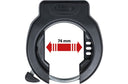 ABUS Rahmenschloss Pro Amparo 4750SL NR schwarz schwarz