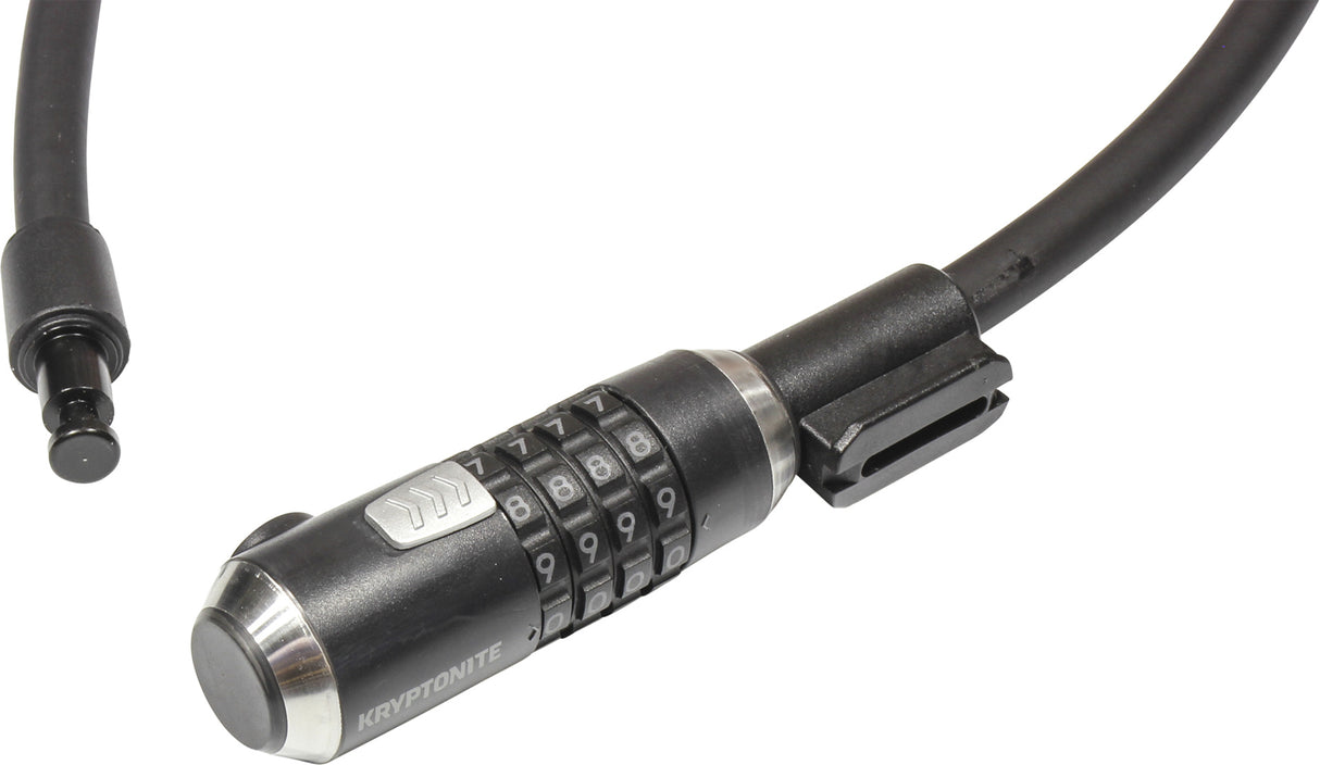 Kryptonite KryptoFlex 1265 Combo Kabelschloss schwarz