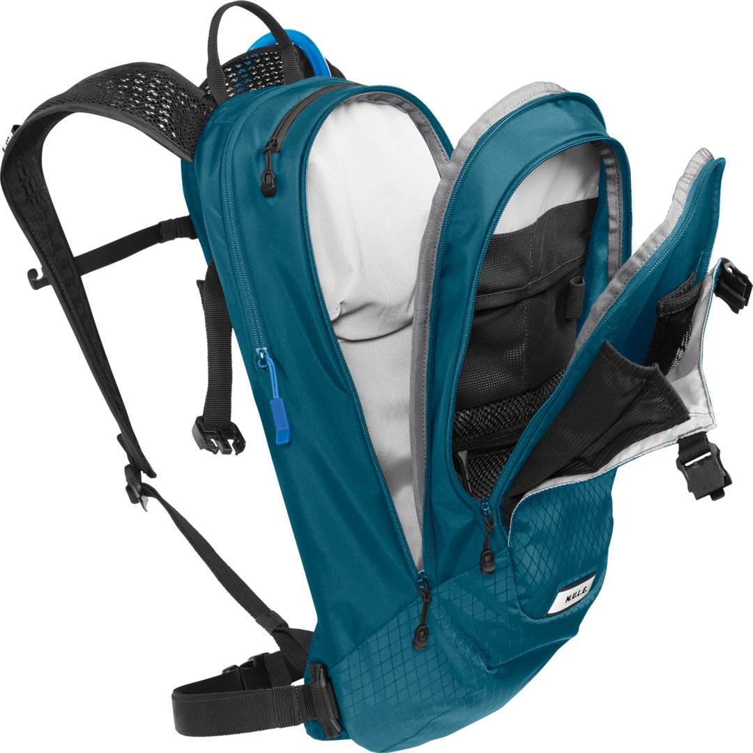 CamelBak M.U.L.E. 12 Rucksack moroccan blue black