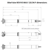 BikeYoke REVIVE Vario-Sattelstütze,