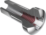 DT Swiss DT Nippel Hidden Alu PL 2.0silber, 100Stk.