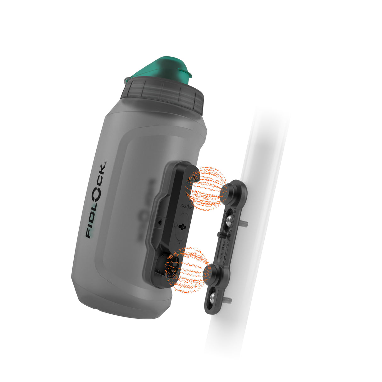 Fidlock FIDGUARD TWIST-Trinkflasche antibakteriell.
