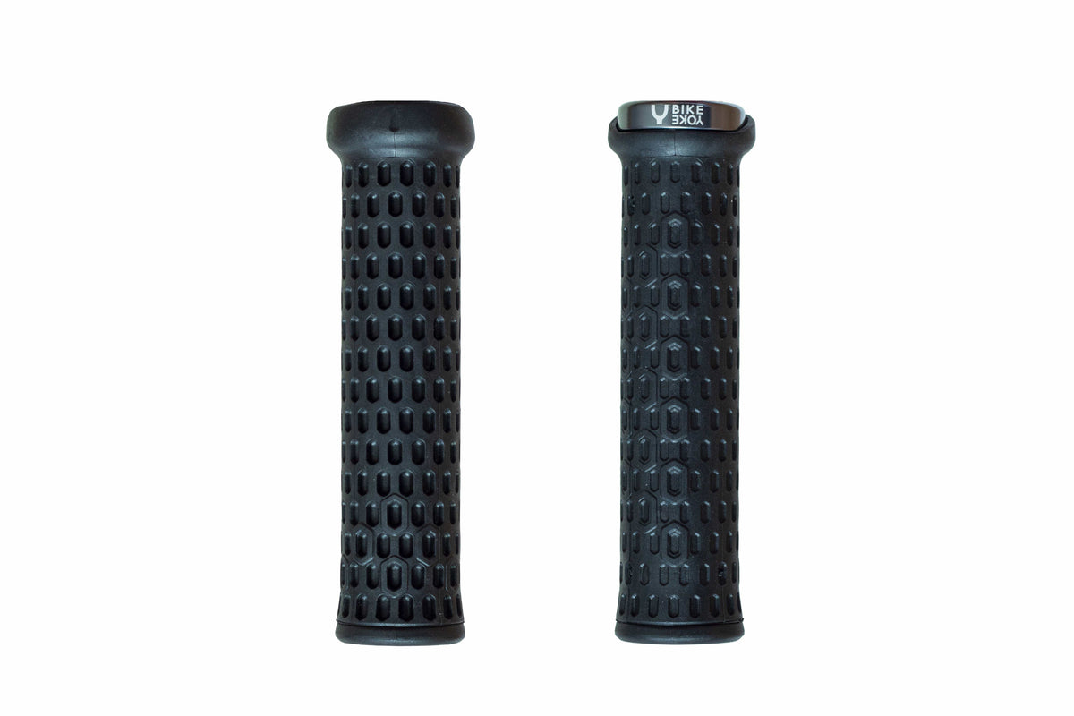 BikeYoke Grippy Lock-on Grip. Lime