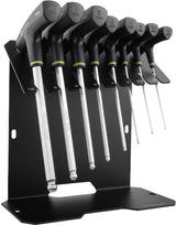 Birzman Sechskant T-Bar Set, 8 teilig mit Werkzeughalter