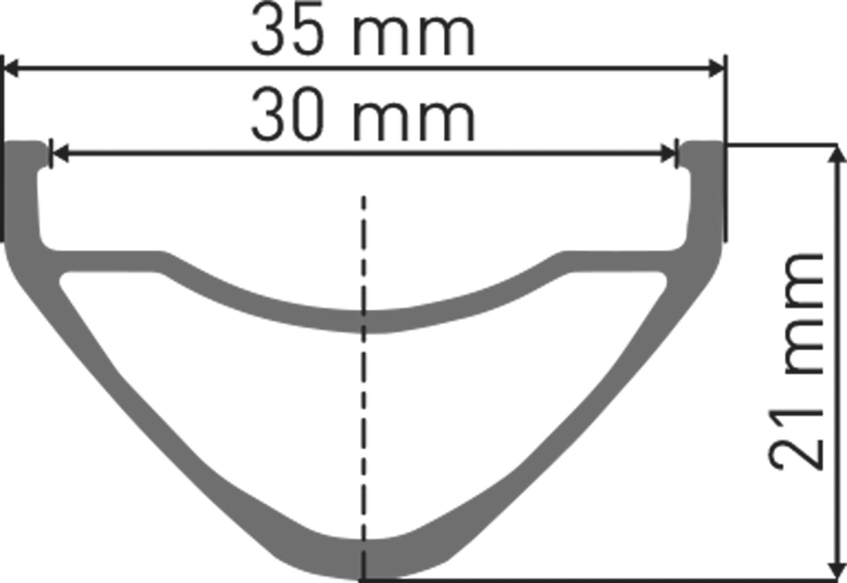 DT Swiss DT FR 541 Felge DB 27.5" 30