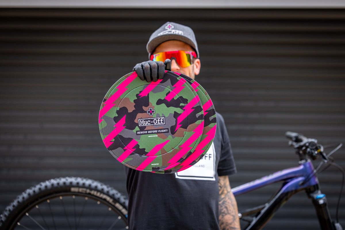 Muc-Off Disc Brake Covers camo 2 Stk.