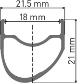 DT Swiss DT RR 411 Felge asymmetric RB 18