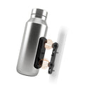 Fidlock TWIST Trinkflasche 500 ml Edelstahl isoliert – Set (mit Bottle Connector, mit Bike Base). Pine