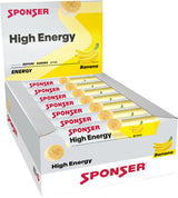 Sponser High Energy Bar, BANANE Display (30 x 45 g)
