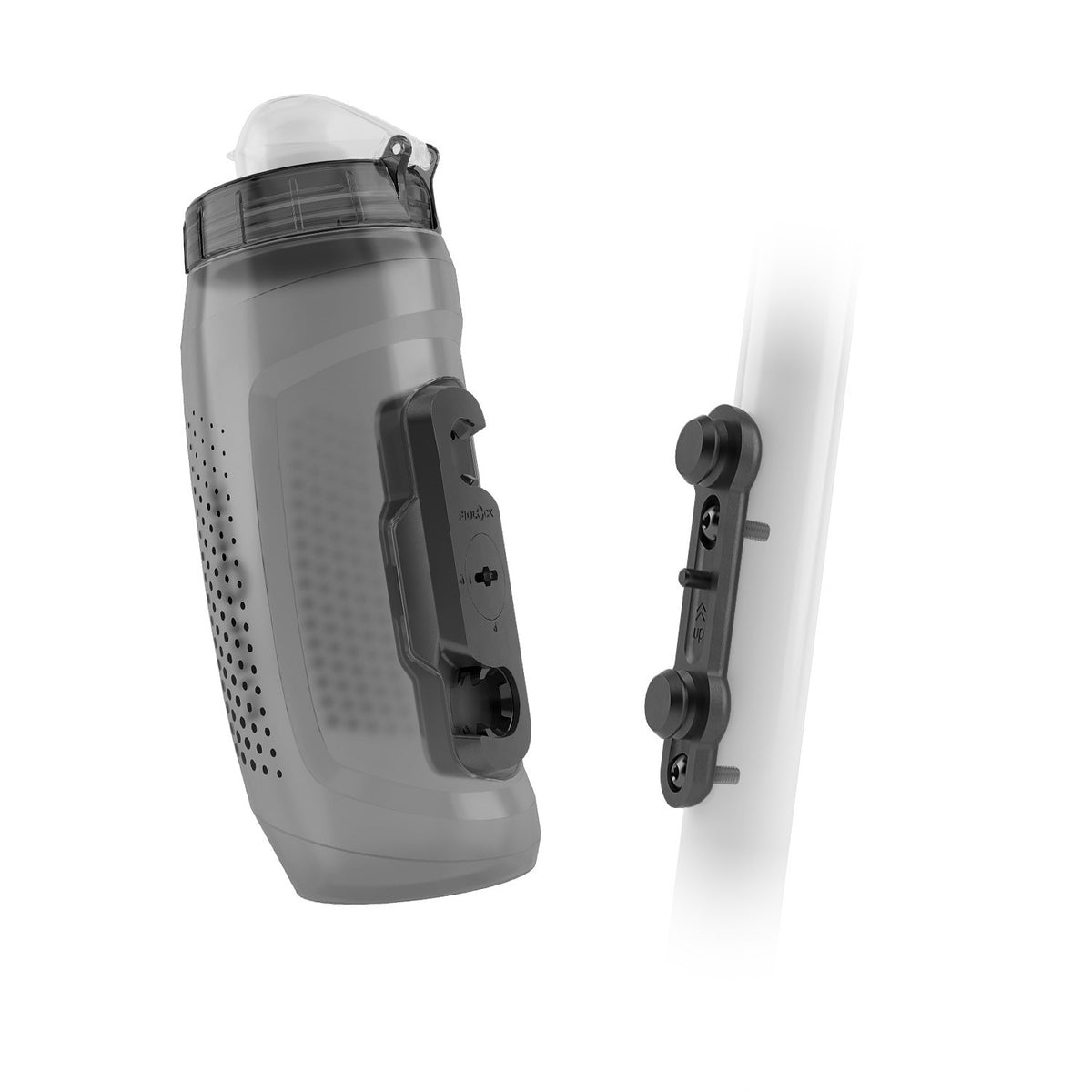 Fidlock TWIST Trinkflasche 590 ml, Set (mit Bottle Connector und Base).