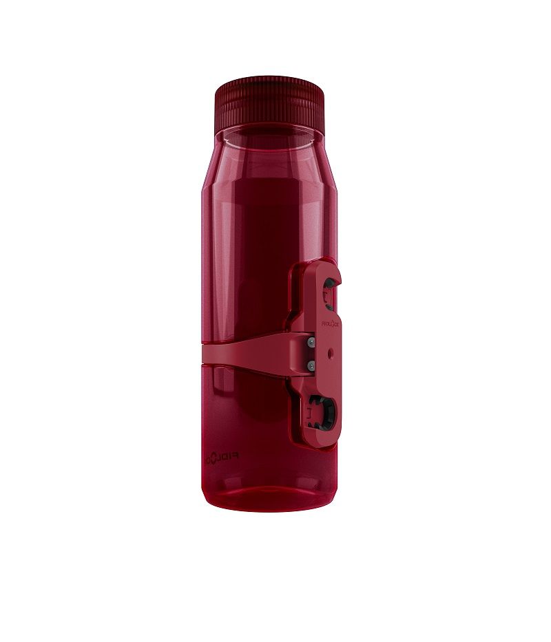 Fidlock TWIST Trinkflasche 700 ml Life – Single (mit Bottle Connector, ohne Bike Base). Clear Dark