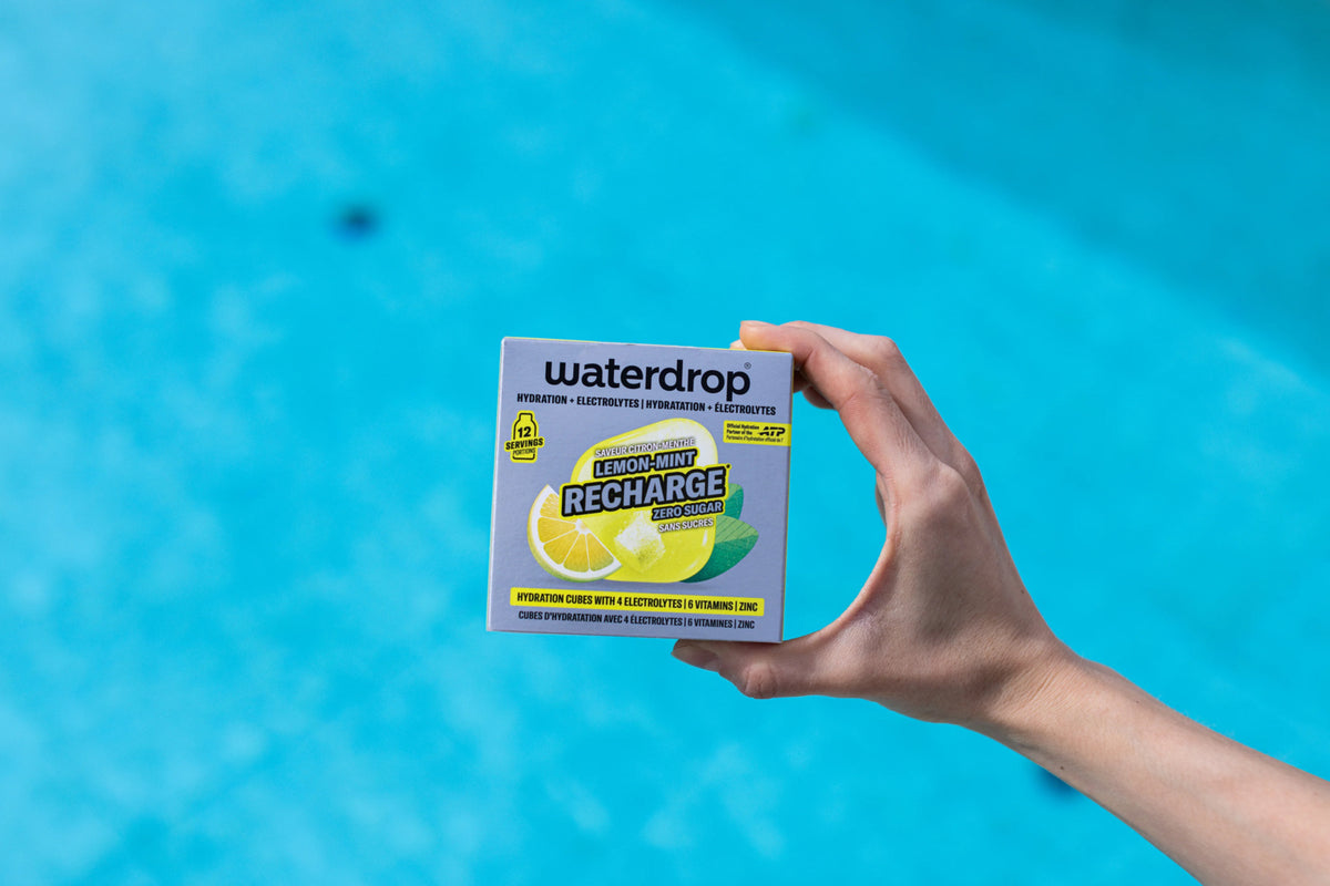 waterdrop Microlyte recharge lemon mint