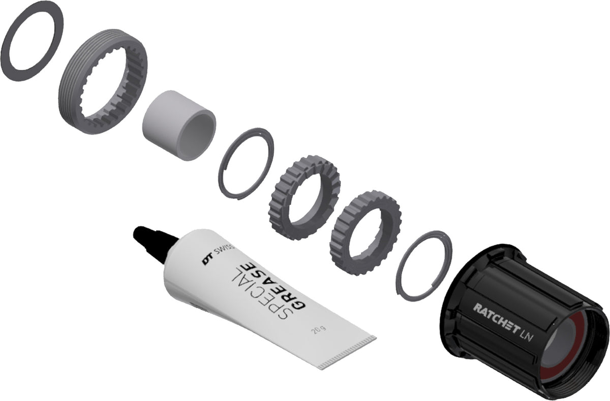 DT Swiss DT Service Kit Ratchet LN W. Rotor Road HG 18T