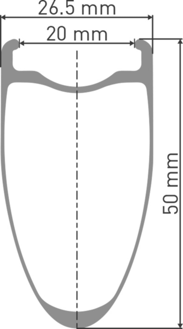 DT Swiss DT ARC 1600 SPLINE Laufrad CL 50 100/12