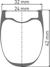 DT Swiss DT GRC 1600 SPLINE Laufrad CL 42 100/12