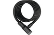 ABUS Spiralkabelschloss Booster 6512K/180 schwarz schwarz