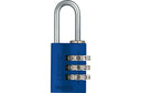 ABUS Vorhangschloss 145/20 Code blau blau