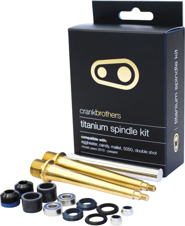Crankbrothers Achse Titanium upgrade kit