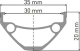 DT Swiss DT E 593 Felge DB 27.5" 30