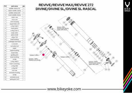 BikeYoke Valve Core