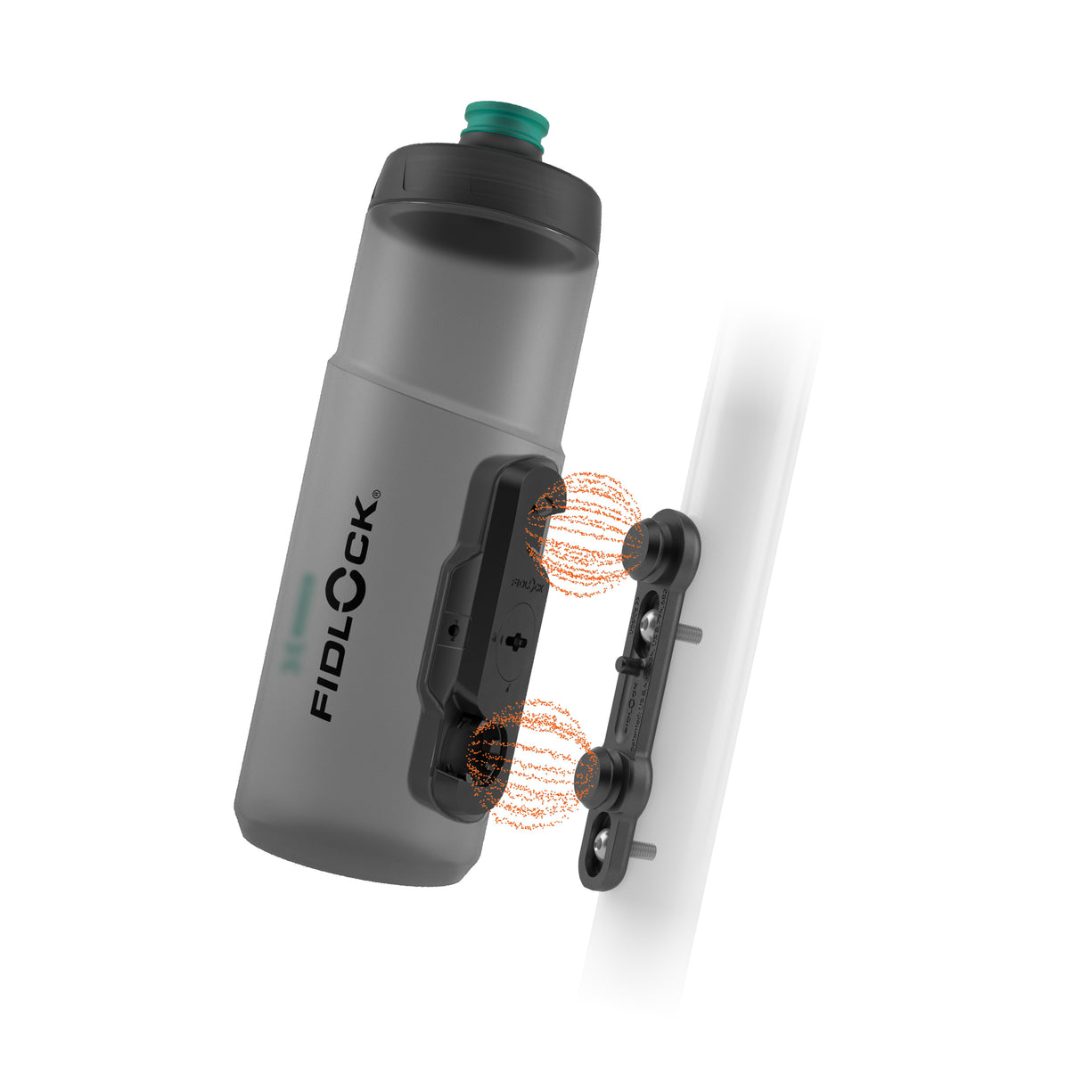 Fidlock FIDGUARD TWIST-Trinkflasche antibakteriell.