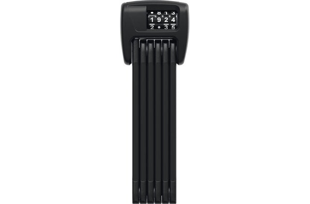 ABUS Faltschloss Bordo Combo 6000C/90 LED Code schwarz schwarz / Falt