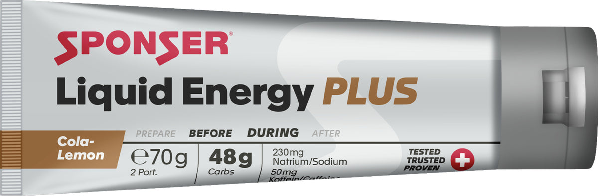 Sponser Liquid Energy Plus, COLA-LEMON Display (18 x 70 g) T