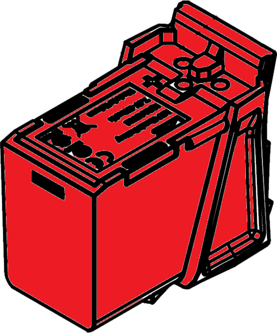 Kind Shock / KS Batterie Dummy rot für Circuit Sattelstützen ohne Batteri