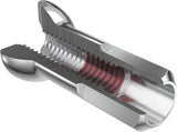 DT Swiss DT Nippel Pro Head Messing PL 2.0silber, 100Stk.