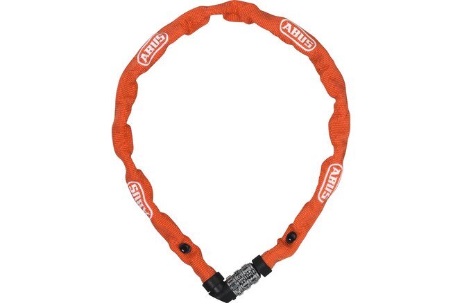 ABUS Kettenschloss 1200/60 Web Code orange orange