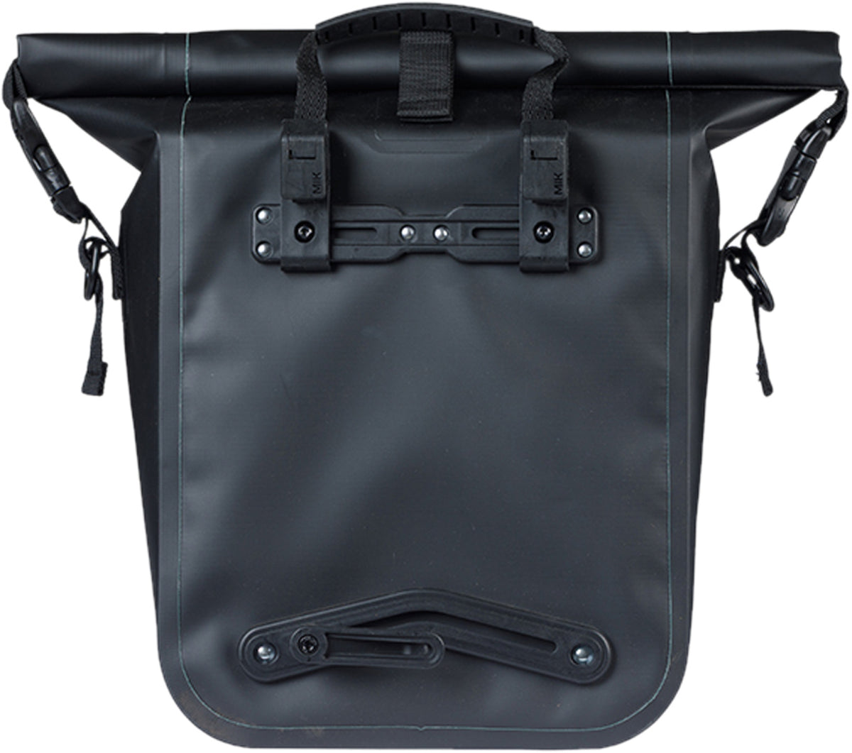 Bikepacking/Zubehör Basil Rivo M Einzeltasche, Tarp. MIK Hooks, 12-15L, schwarz