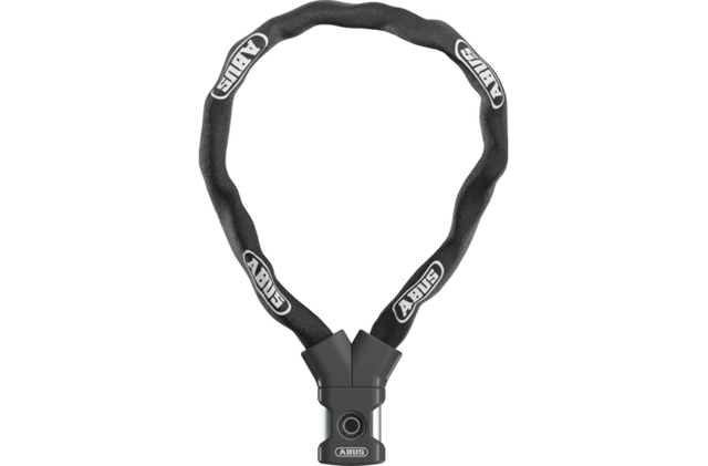 ABUS Kettenschloss Yardo 7807F/110 Fingerprint schwarz schwarz