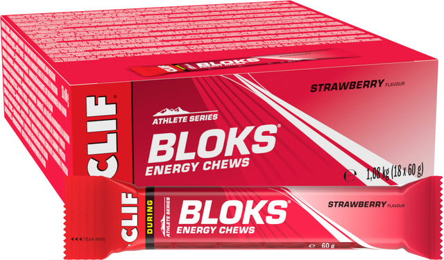 CLIF SHOT BLOKS Strawberry Energy Chews