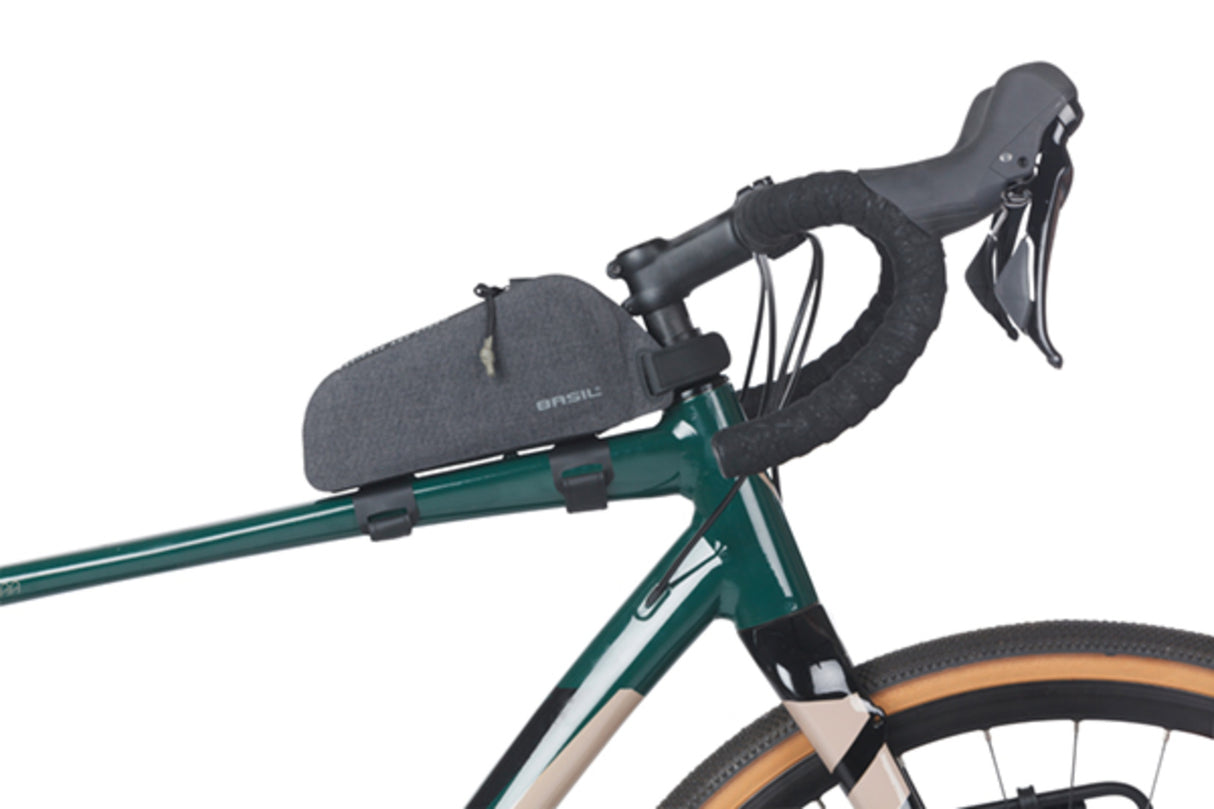 Bikepacking/Zubehör Basil Navigator Storm, top tube Rahmentasche, schwarz