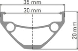 DT Swiss DT D 1900 CLASSIC Laufrad 26" IS 30 135mm Singlespeed