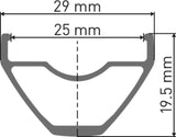 DT Swiss DT X 432 Felge DB 29" 25