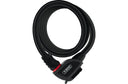 ABUS Spiralkabelschloss Phantom 8950/180 mit Halter TexFL schwarz schwarz