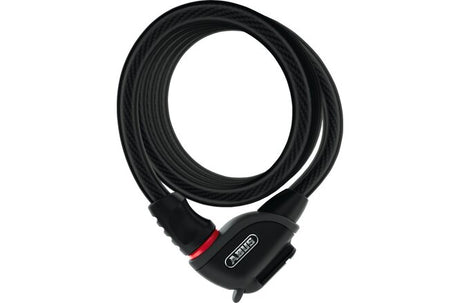 ABUS Spiralkabelschloss Phantom 8950/180 mit Halter TexFL schwarz schwarz