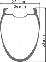 DT Swiss DT GRC 1100 DICUT Laufrad CL 50 142/12 MS