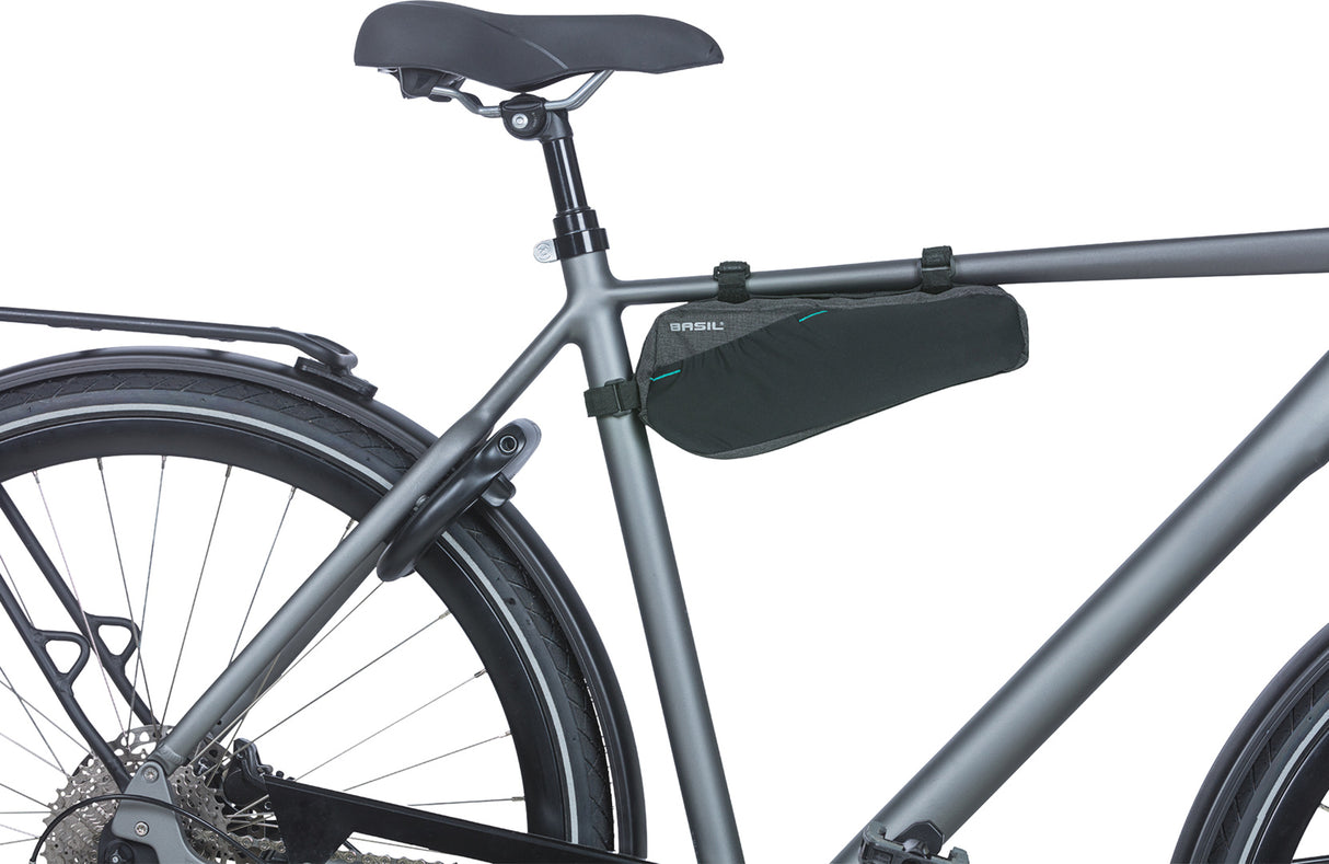 Bikepacking/Zubehör Basil Discovery 365D Rahmentasche M, 1.8L, schwarz melee